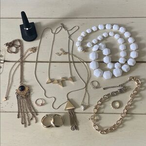Gold Tone Jewelry Bundle